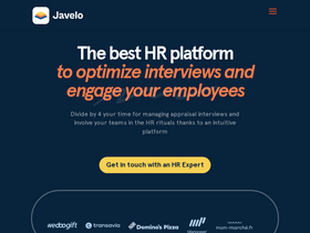 'javelo.io' screenshot