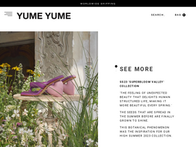yumeyume.eu homepage screenshot