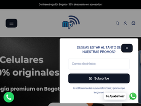 tuscelularesbaratos.com homepage screenshot
