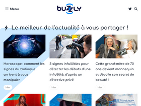'buzzly.fr' screenshot