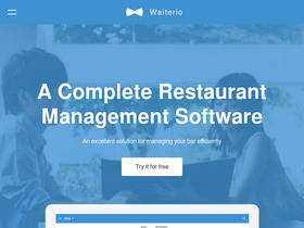 'waiterio.com' screenshot
