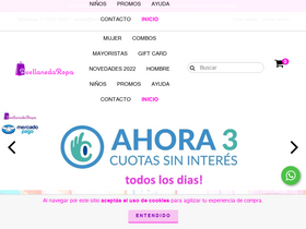 'avellanedaropa.com' screenshot