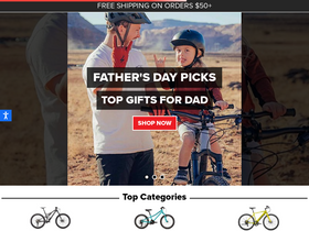 'eriksbikeshop.com' screenshot