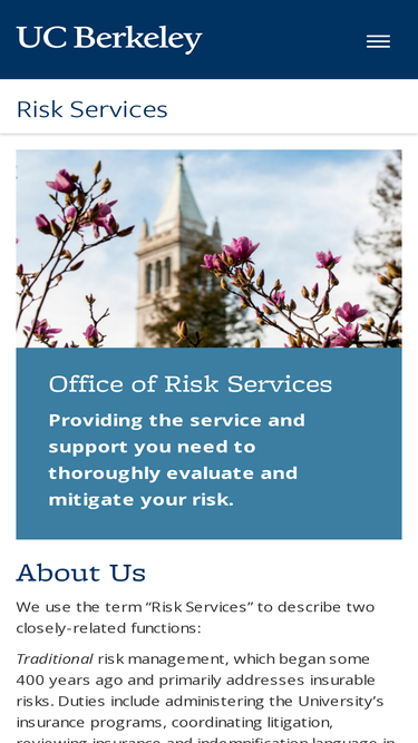 riskservices.berkeley.edu