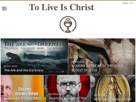 'live-christ.com' screenshot