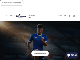 tuzomania.mx homepage screenshot