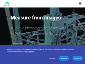 'pix4d.com' screenshot