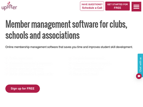 'uplifterinc.com' screenshot