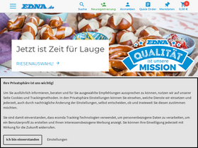'edna.de' screenshot