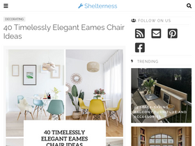 'shelterness.com' screenshot