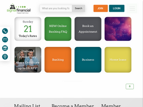 'signalfinancialfcu.org' screenshot
