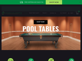 egametablesports website screenshot