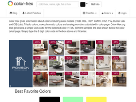 'color-hex.org' screenshot