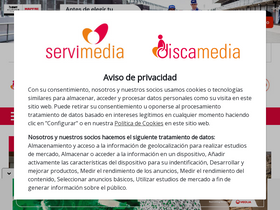 'servimedia.es' screenshot