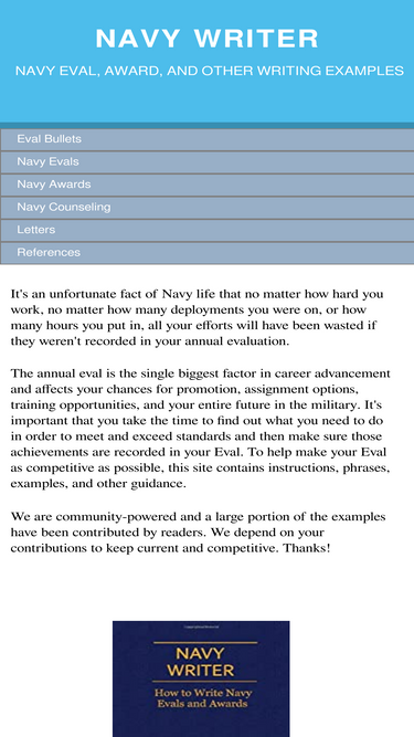 navywriter.com