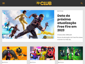 'freefireclub.com' screenshot