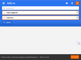 'aaz.ro' screenshot