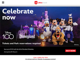 'arestravel.com' screenshot