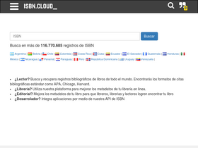'isbn.cloud' screenshot