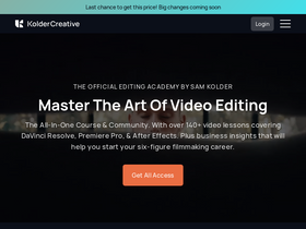 'koldercreative.com' screenshot