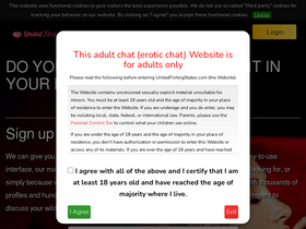 'unitedflirtingstates.com' screenshot