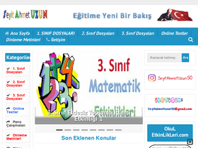 'seyitahmetuzun.com' screenshot
