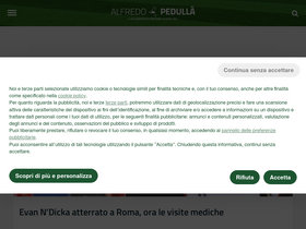 'alfredopedulla.com' screenshot