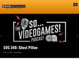 'gamecritics.com' screenshot