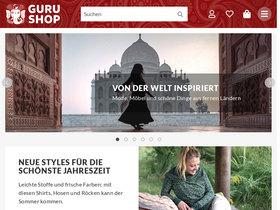 'guru-shop.de' screenshot