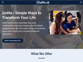 'golife.id' screenshot