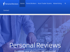 'personal-reviews.com' screenshot