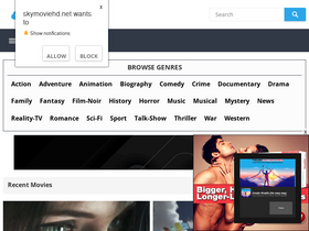 'skymoviehd.net' screenshot