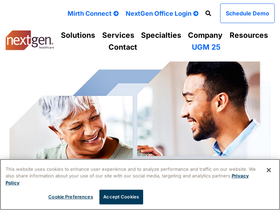 'healthfusion.com' screenshot