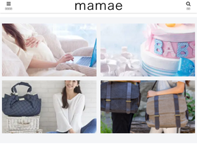 'dcolle-mothersbag.jp' screenshot