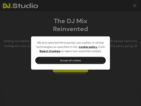 'dj.studio' screenshot