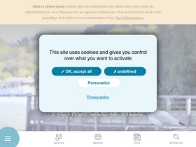 'nantes.fr' screenshot