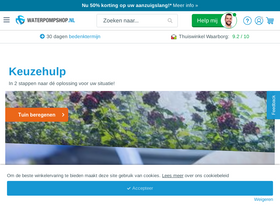 'waterpompshop.nl' screenshot
