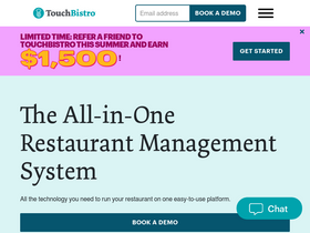 'touchbistro.com' screenshot