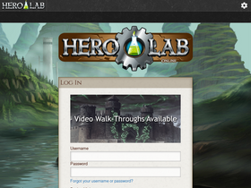 'herolab.online' screenshot