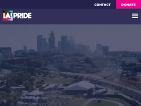 'lapride.org' screenshot