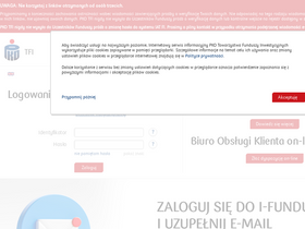 'i-fundusze.pl' screenshot