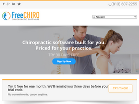 'freechiro.com' screenshot