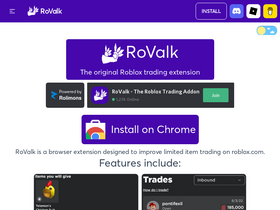 RoValk - The Roblox Trading Extension