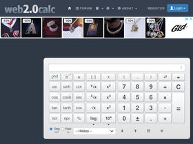 '0calc.com' screenshot
