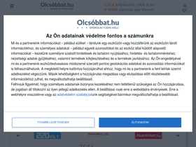 'olcsobbat.hu' screenshot