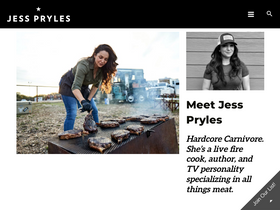 'jesspryles.com' screenshot