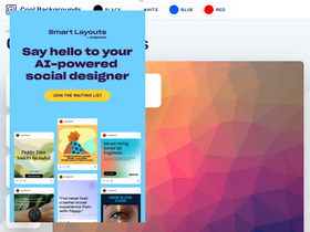 'coolbackgrounds.io' screenshot