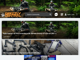 'grizzlycentral.com' screenshot