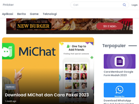 'pinloker.com' screenshot