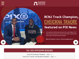 'ramapo.edu' screenshot